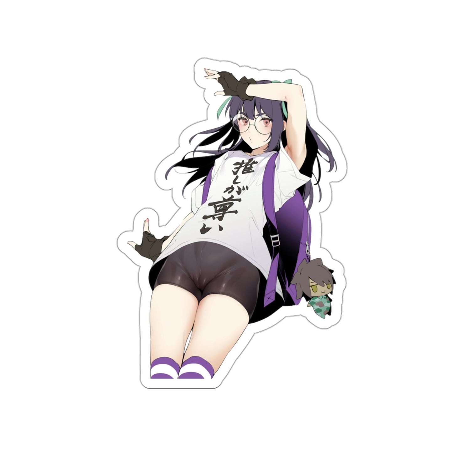 Sexy Nagi Usui The World Ends with You Waterproof Sticker - Weatherproof Vinyl Car Decal