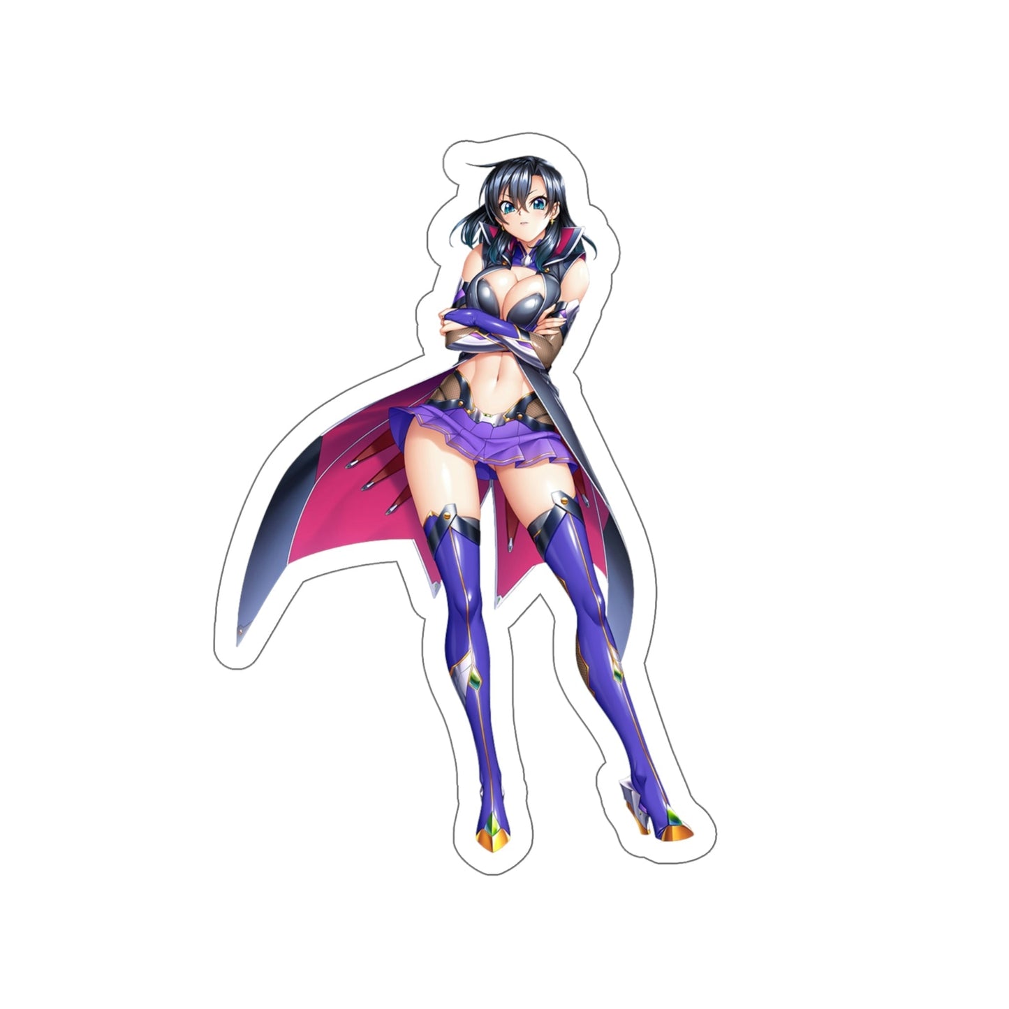 Sexy Fuuma Tokiko Taimanin Asagi Battle Arena Waterproof Sticker - Weatherproof Vinyl Car Decal