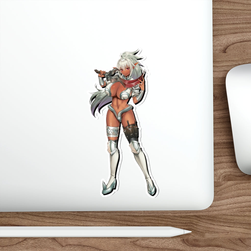 Sexy Echidna Queen's Blade Waterproof Sticker - Ecchi Vinyl Decal