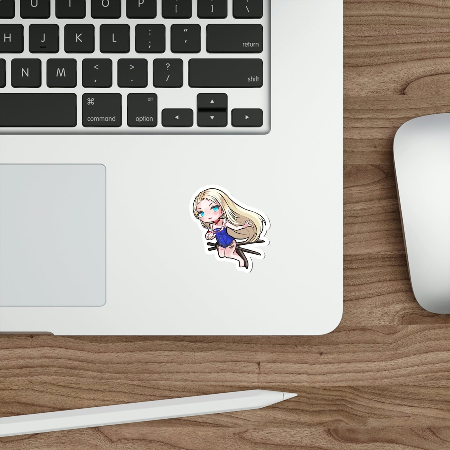 Lost Ark Katana Chibi Waifu Waterproof Sticker - Weatherproof Vinyl Car Decal