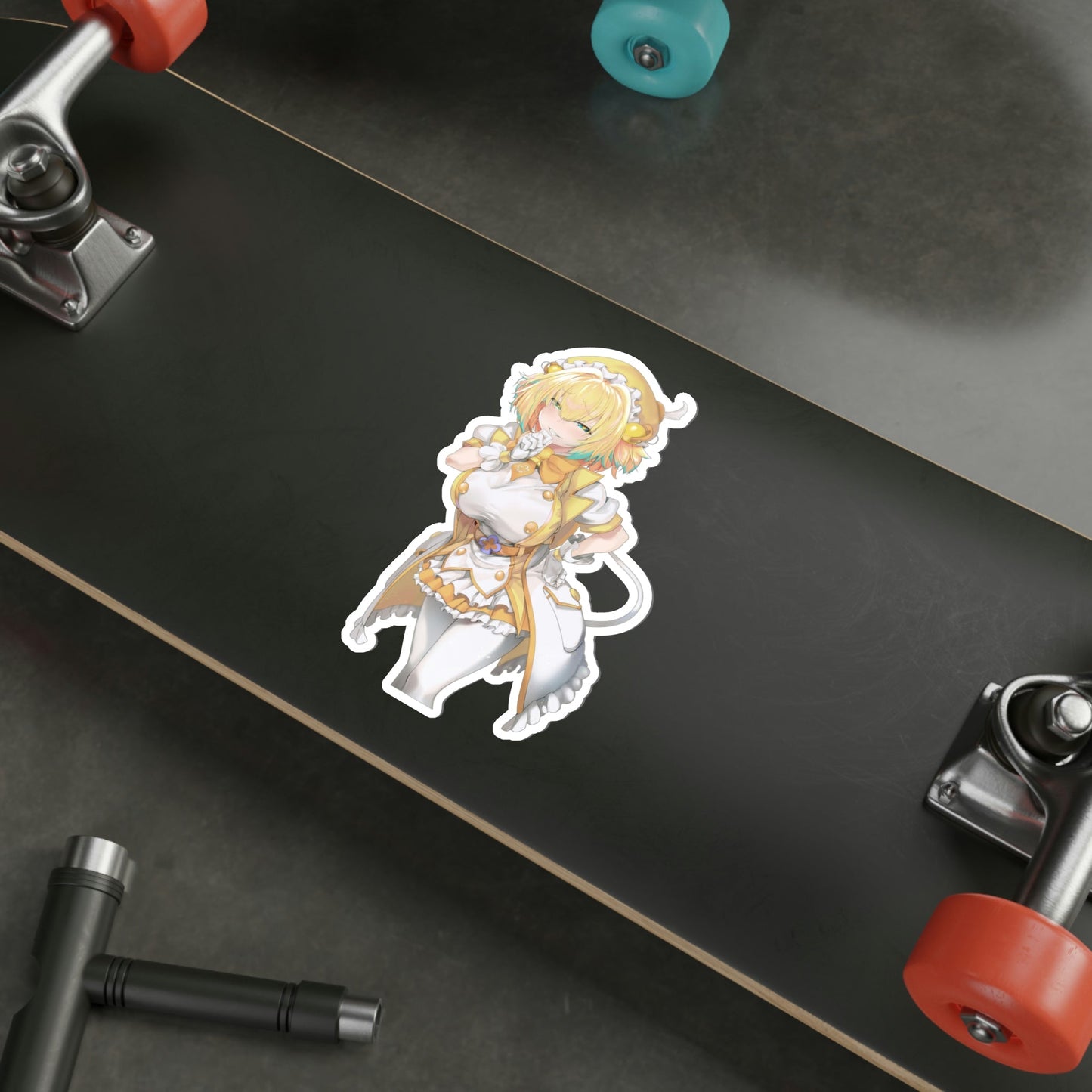 Bomber Girl Waifu Bomberman Waterproof Sticker - Weatherproof Vinyl Car Decal