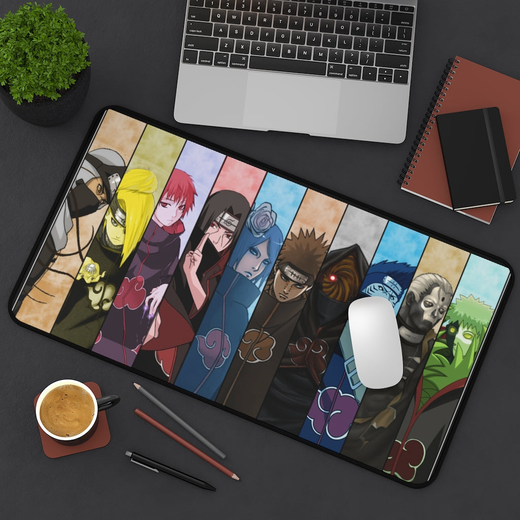 Akatsuki Squad - Naruto Computer Mouse Pad / Desk Mat - The Mouse Pads Ninja Home Decor