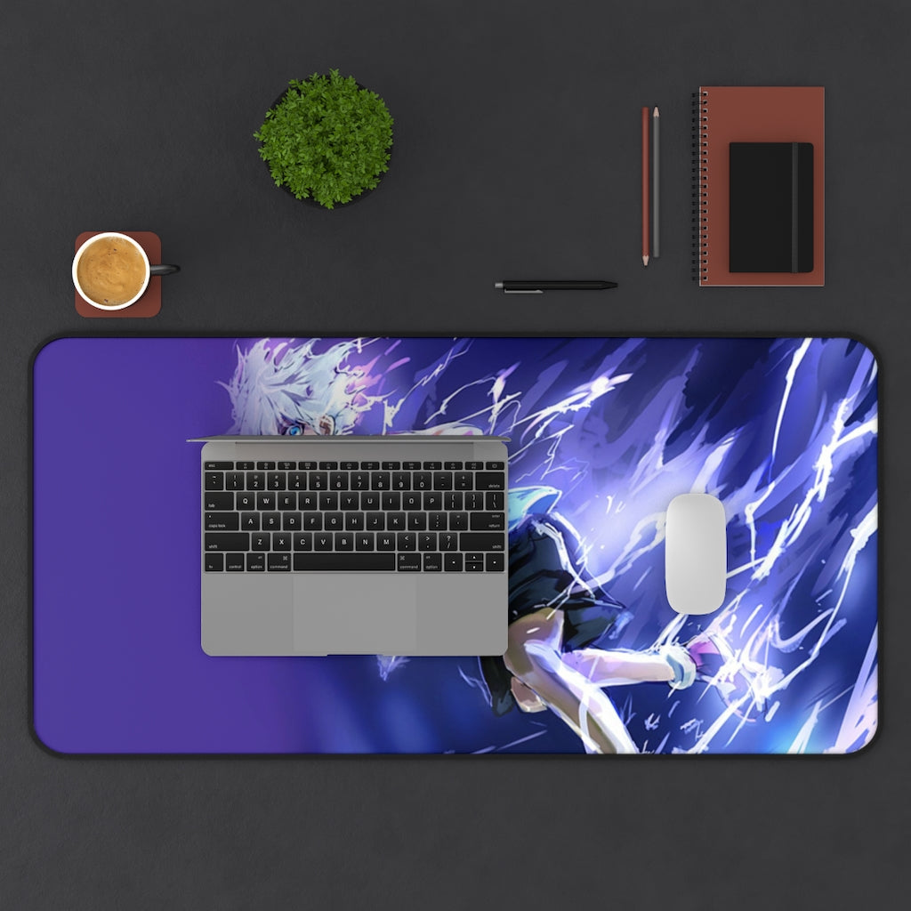 Hunter X Hunter anime Mouse Pad /Desk Mat - Killua ( lightening mode) - The Mouse Pads Ninja Home Decor