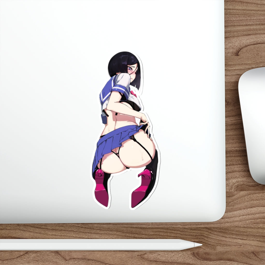 Sexy Ass Hayami Sanae Counter Side Waterproof Sticker - Ecchi Vinyl Decal