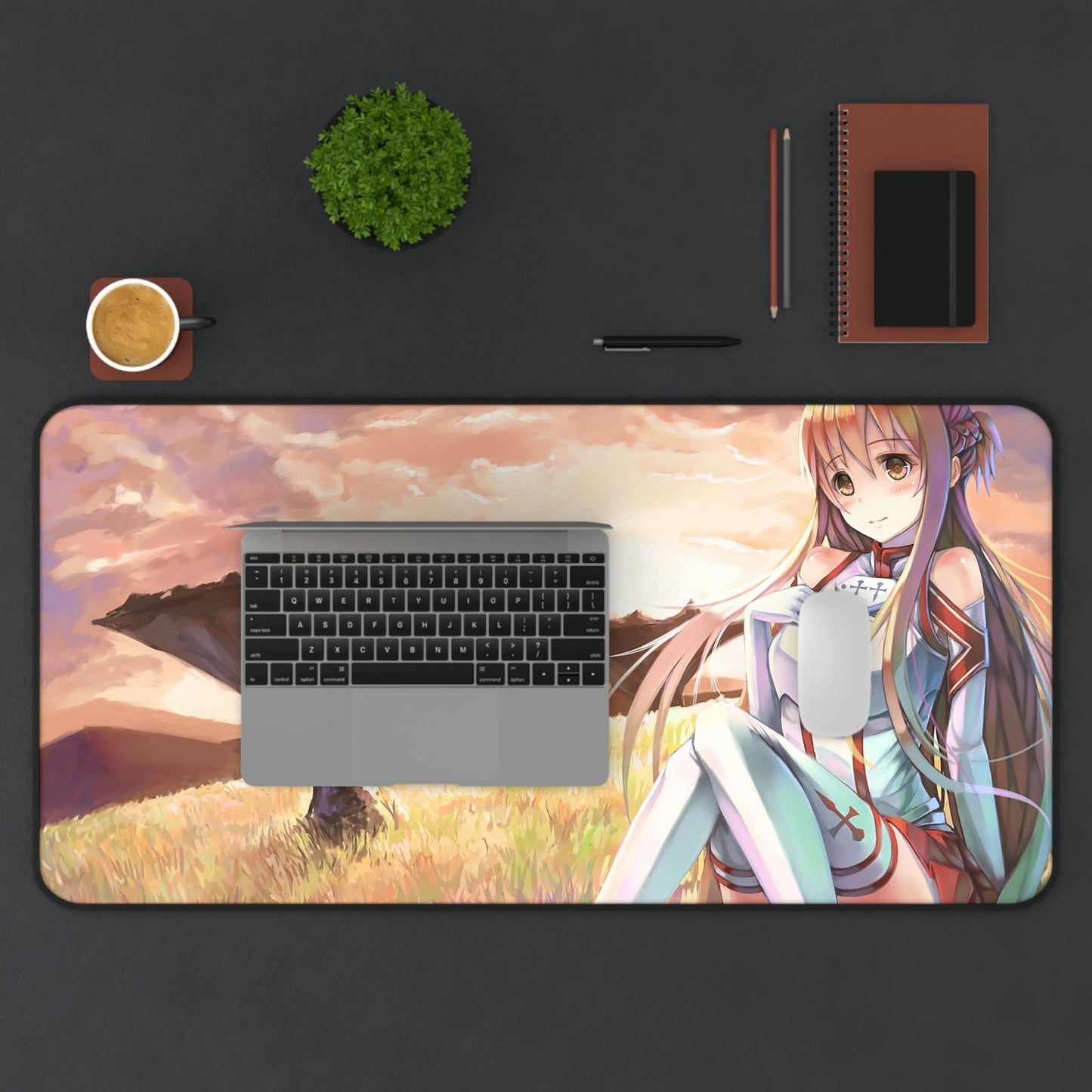 Sword Art Online Anime Mousepad - Asuna Large Desk Mat - Mouse Pad