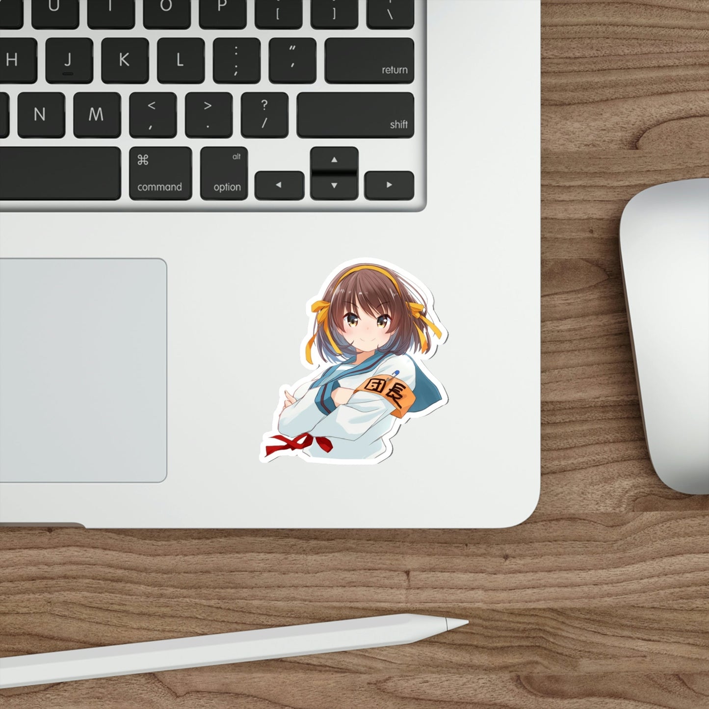 Haruhi Suzumiya Peeker Waterproof Sticker - Weatherproof Vinyl Car Decal