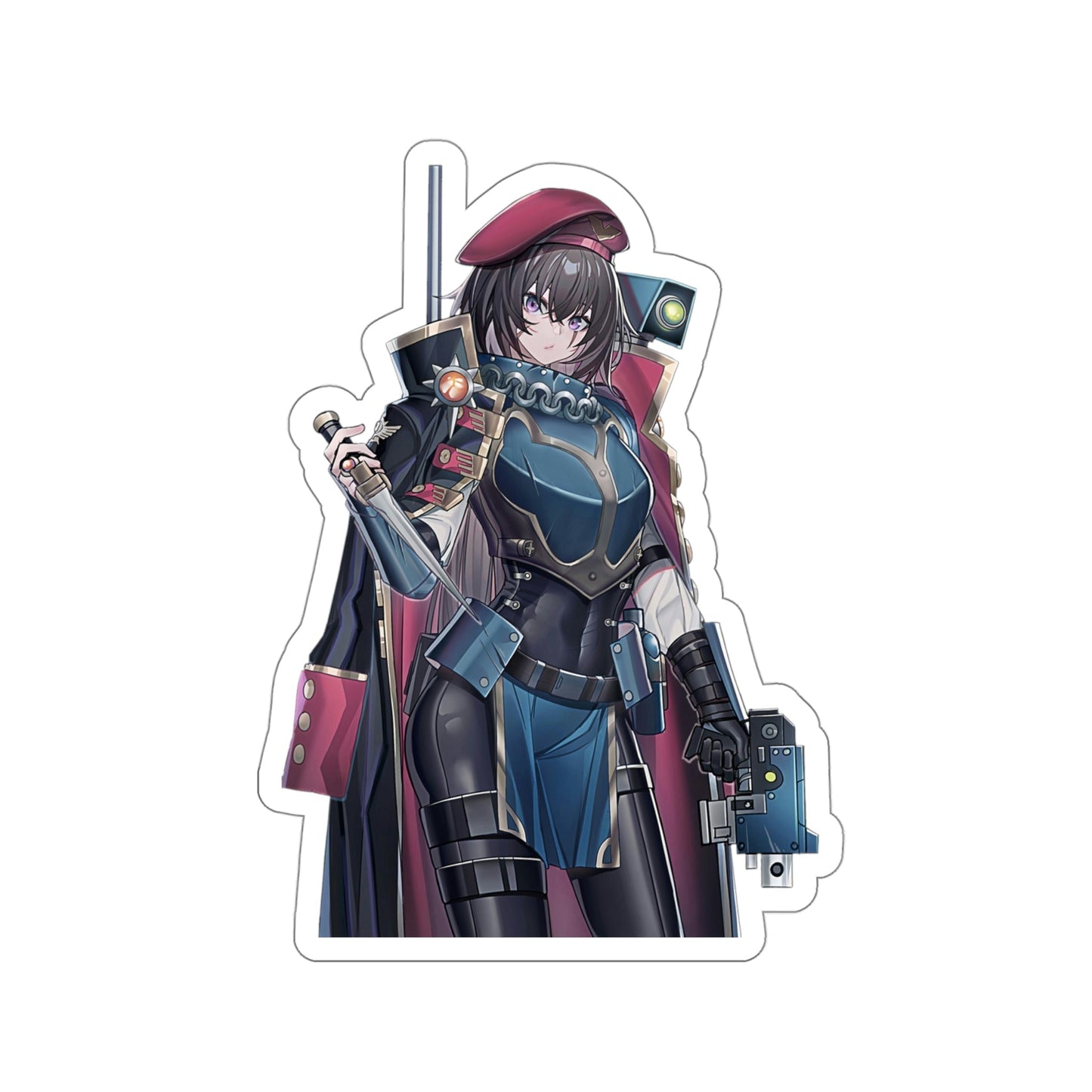 Tempestor Prime Waifu Warhammer 40k Waterproof Sticker - Weatherproof Vinyl Car Decal