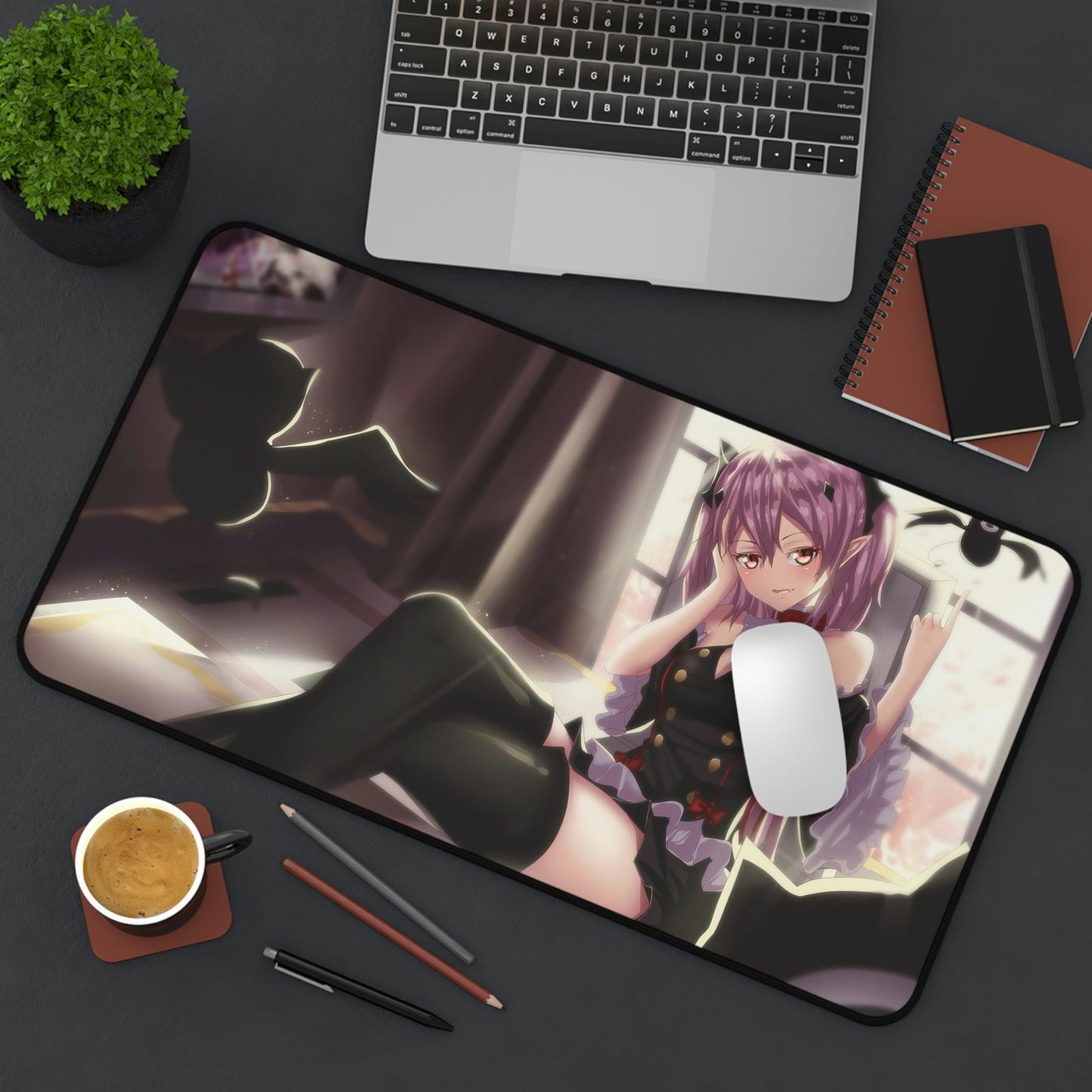 Seraph Of The End Sexy Mousepad - Krul Tepes Anime Desk Mat - Ecchi Ma –  Hokozan Anime