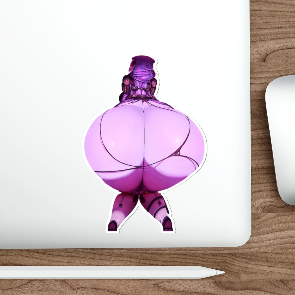 Ass Effect Thick Tali Zorah Mass Effect Waterproof Sticker - Ecchi Vinyl Decal