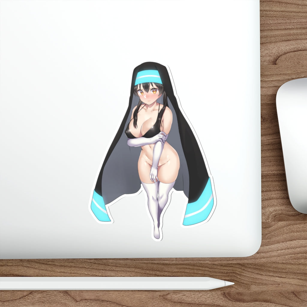 Fire Force Nude Tamaki Waterproof Sticker - Ecchi Vinyl Decal