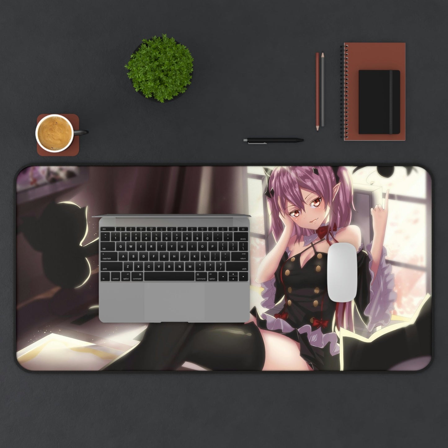 Seraph Of The End Sexy Mousepad - Krul Tepes Anime Desk Mat - Ecchi Ma –  Hokozan Anime