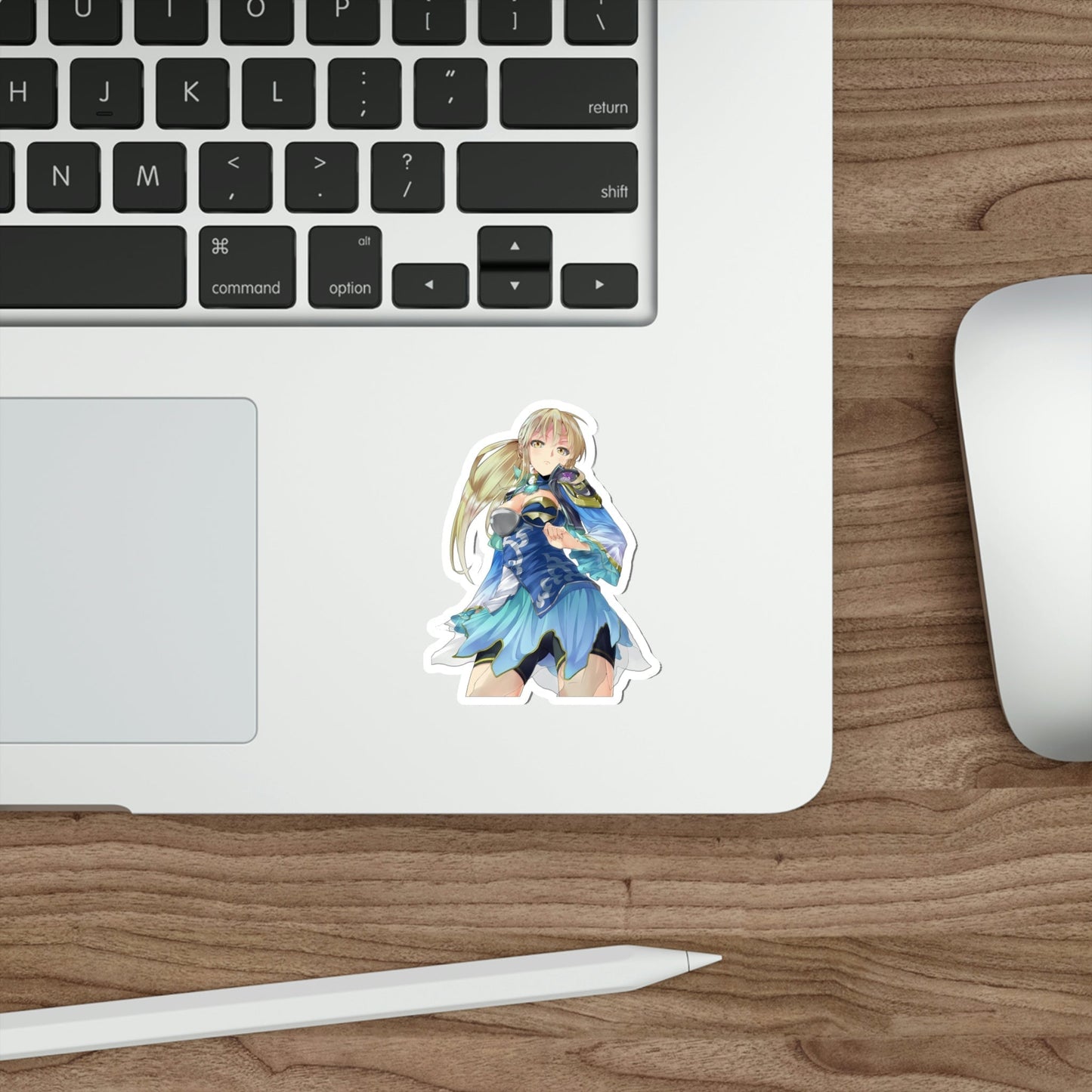 Sexy Wang Yuanji Dynasty Warriors Romance of the Three Kingdoms Waterproof Sticker - Weatherproof Vinyl Car Decal