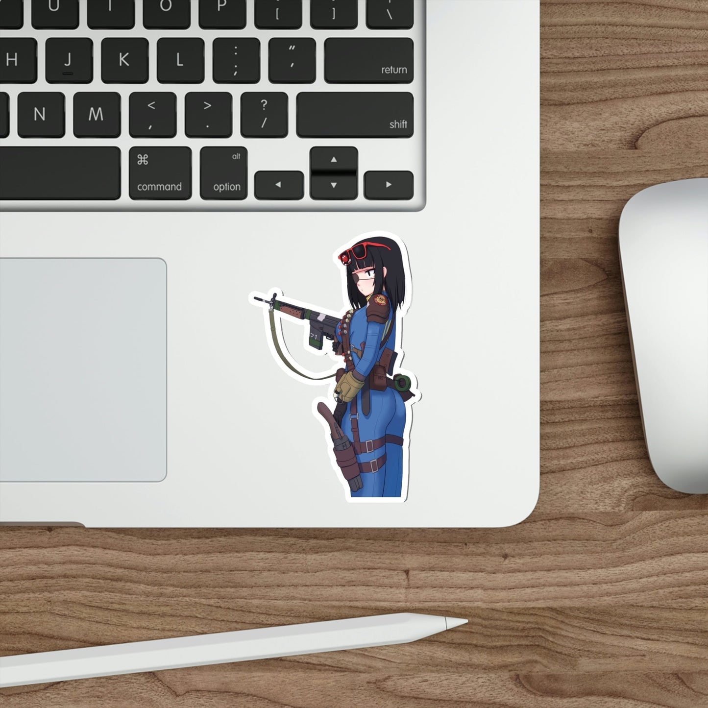 Fallout Sexy Vault Dweller Waifu Waterproof Sticker - Weatherproof Vinyl Car Decal