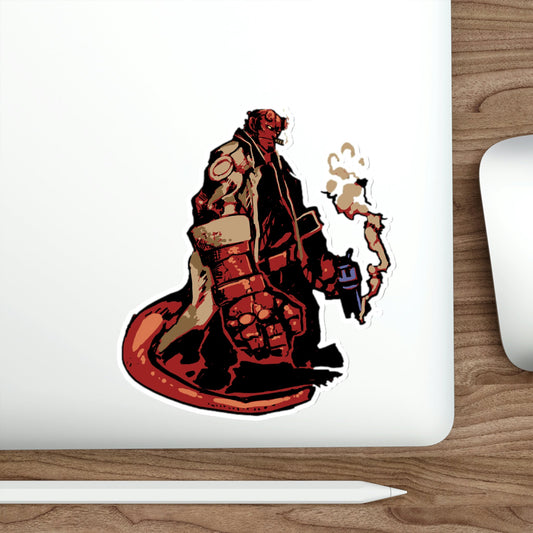 Hellboy Waterproof Sticker - Weatherproof Vinyl Car Decal