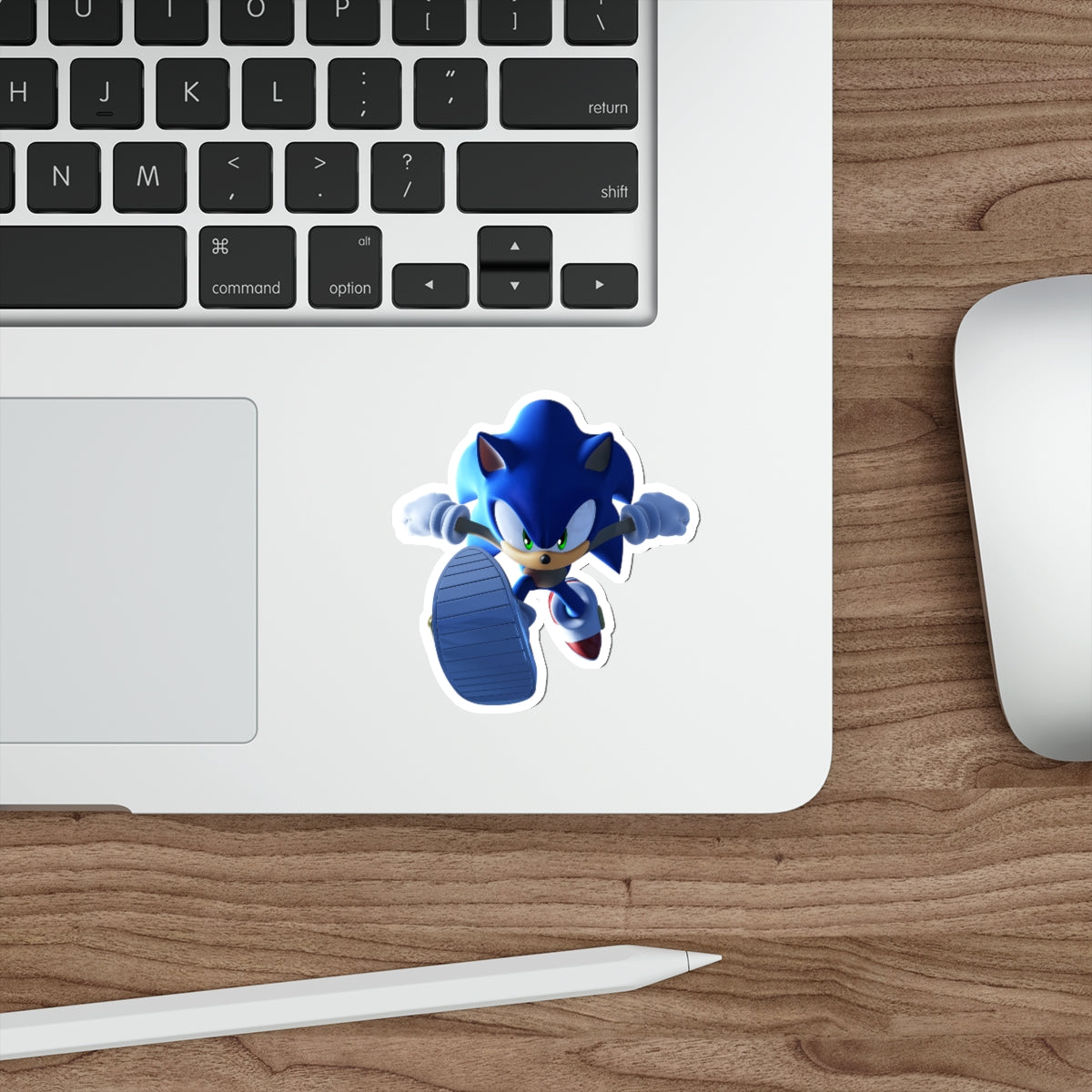 Running Sonic the Hedgehog Waterproof Sticker - Weatherproof Vinyl Car Decal