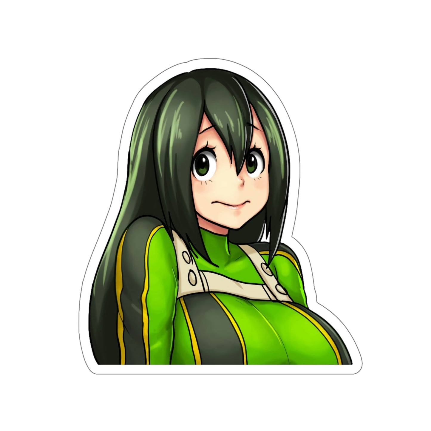 Cute Froppy My Hero Academia Peeker Waterproof Sticker - Weatherproof Vinyl Car Decal