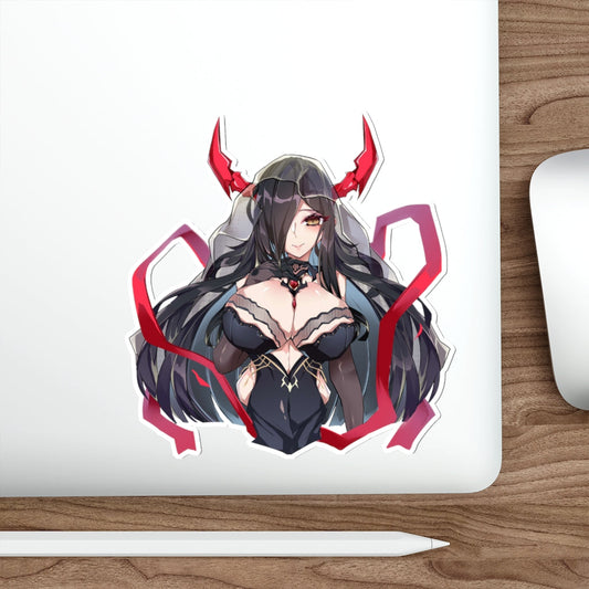 Azur Lane Sexy Boobs Friedrich der grosse Waterproof Sticker - Ecchi Vinyl Decal