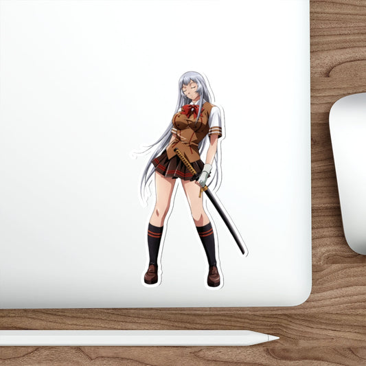 Ikkitousen Shiryuu Waterproof Sticker - Ecchi Vinyl Decal