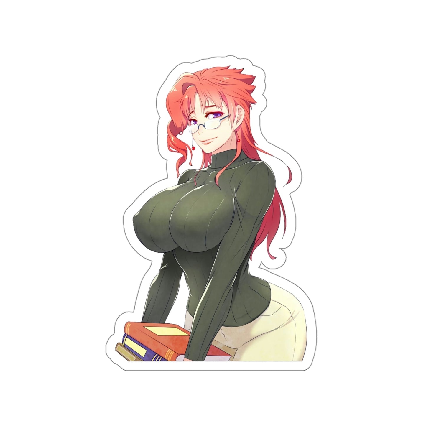 Jojo's Bizarre Adventure Sexy Waifu Kakyoin Noriaki Gender Swap Waterproof Sticker - Weatherproof Vinyl Car Decal