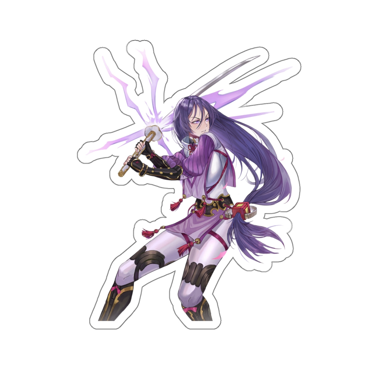 Minamoto no Raikou Katana Fate Grand order Waterproof Sticker - Weatherproof Vinyl Car Decal