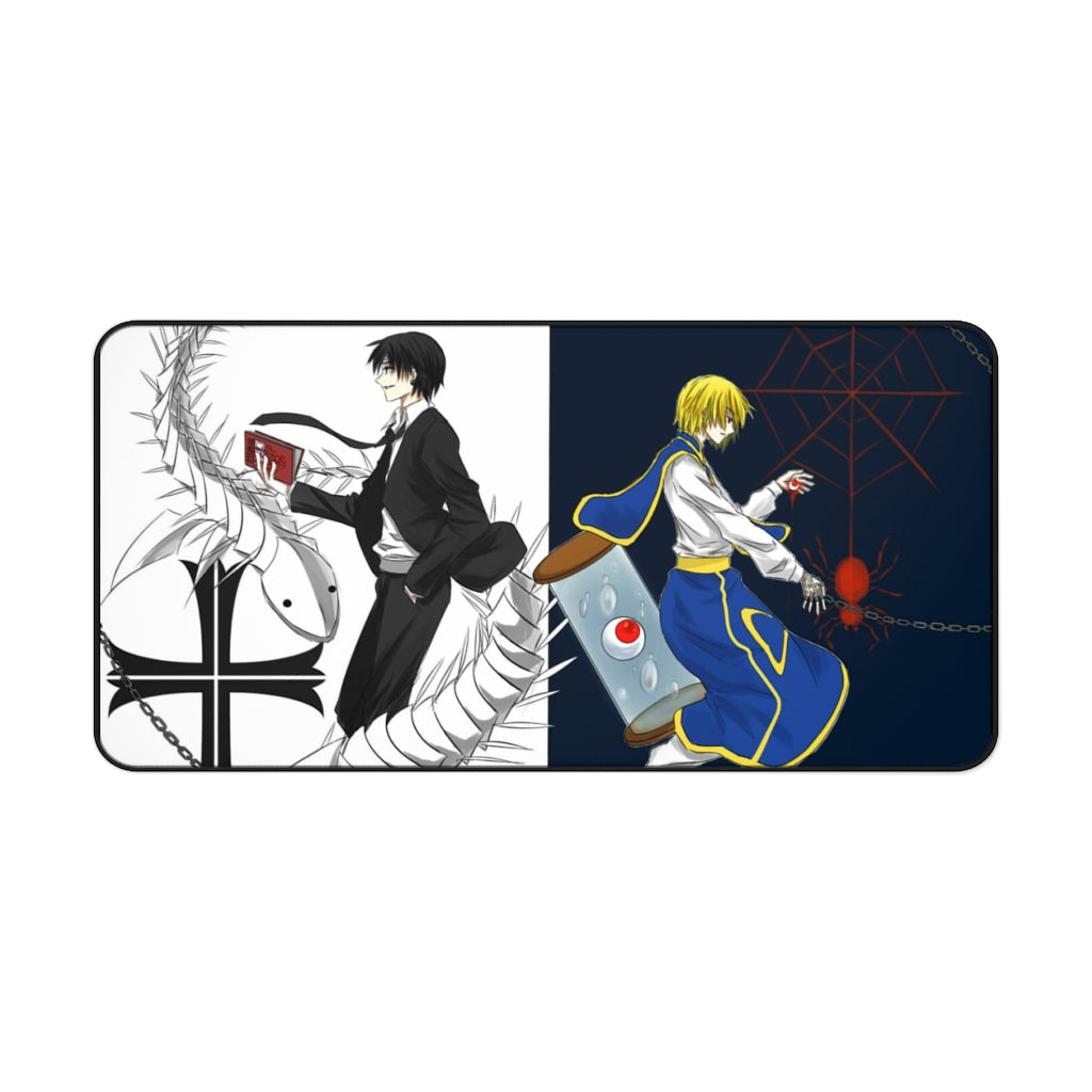 Hunter X Hunter anime Mouse Pad /Desk Mat - kurapika vs chrollo - The Mouse Pads Ninja Home Decor