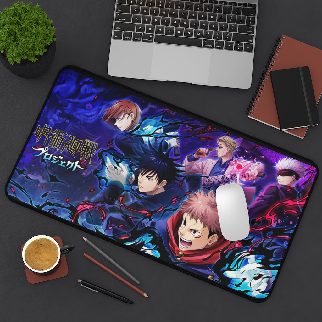 Jujutsu Kaisen Large Mouse pad / Desk mat - Satoru Gojo \ Yuji Itadori \ Megumi Fushiguro - The Mouse Pads Ninja Home Decor