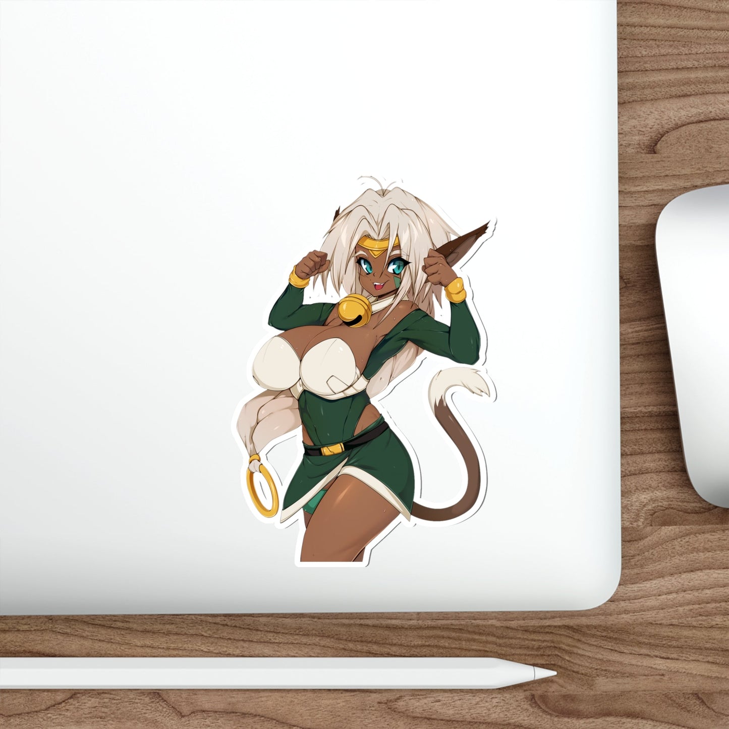 Aisha Outlaw Star Waterproof Sticker - Sexy Aisha Clanclan Premium Vinyl Decal - Anime Car Decal - Laptop Sticker