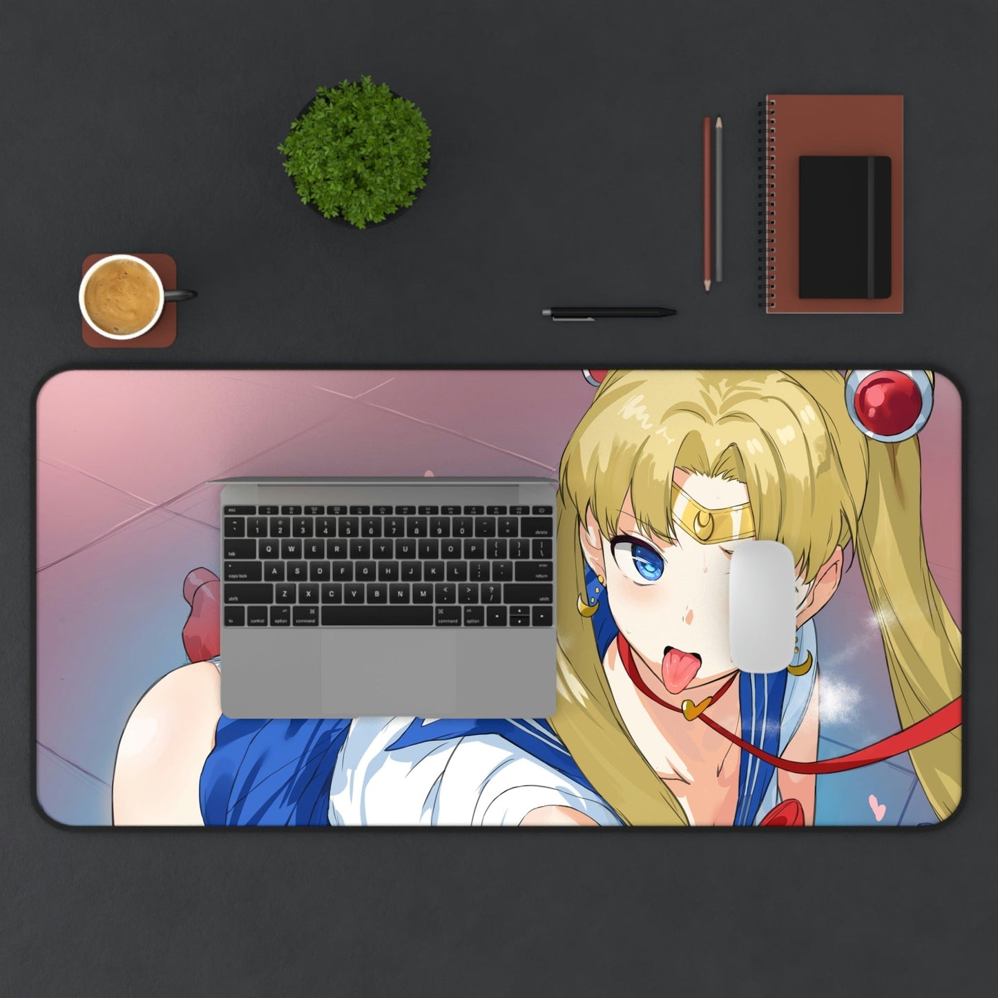 Sailor Moon Anime Mousepad - Large Desk Mat - Mouse Pad - MTG Playmat