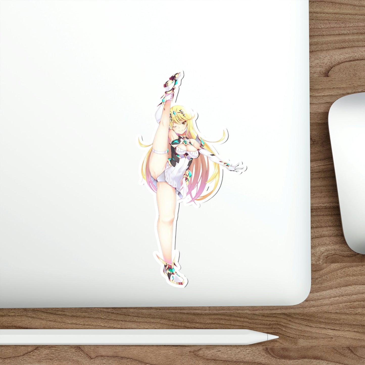 Xenoblade Mythra Split Waterproof Sticker - Ecchi Vinyl Decal