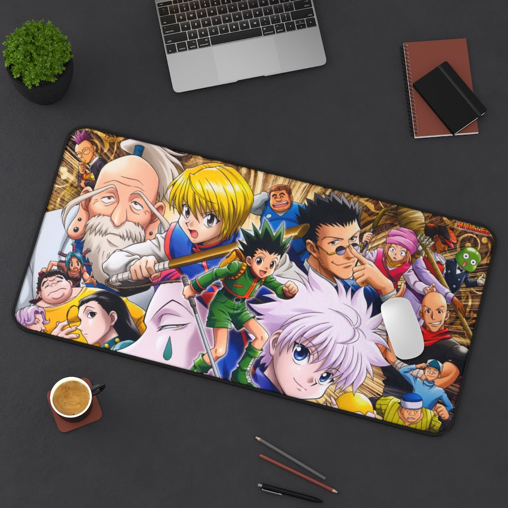 Hunter X Hunter anime Mouse Pad /Desk Mat - All Characters - The Mouse Pads Ninja 31" × 15.5" Home Decor