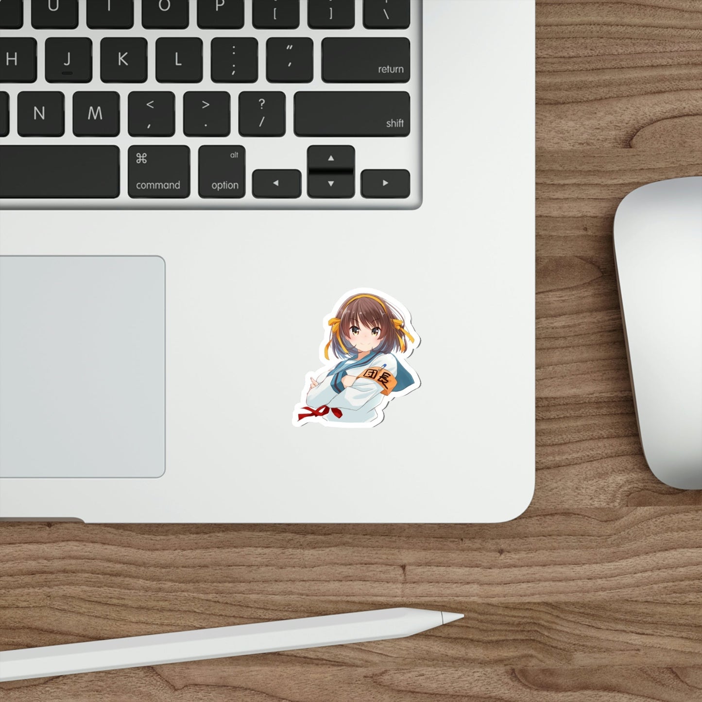 Haruhi Suzumiya Peeker Waterproof Sticker - Weatherproof Vinyl Car Decal