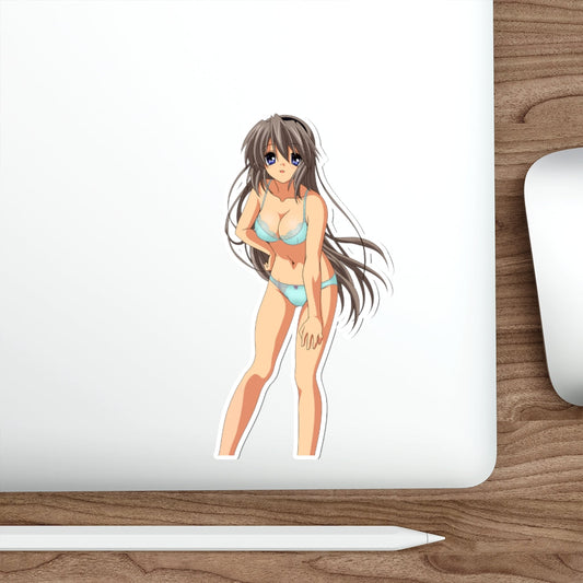 Clannad Sexy Lingerie Sakagami Tomoyo Waterproof Sticker - Ecchi Vinyl Decal