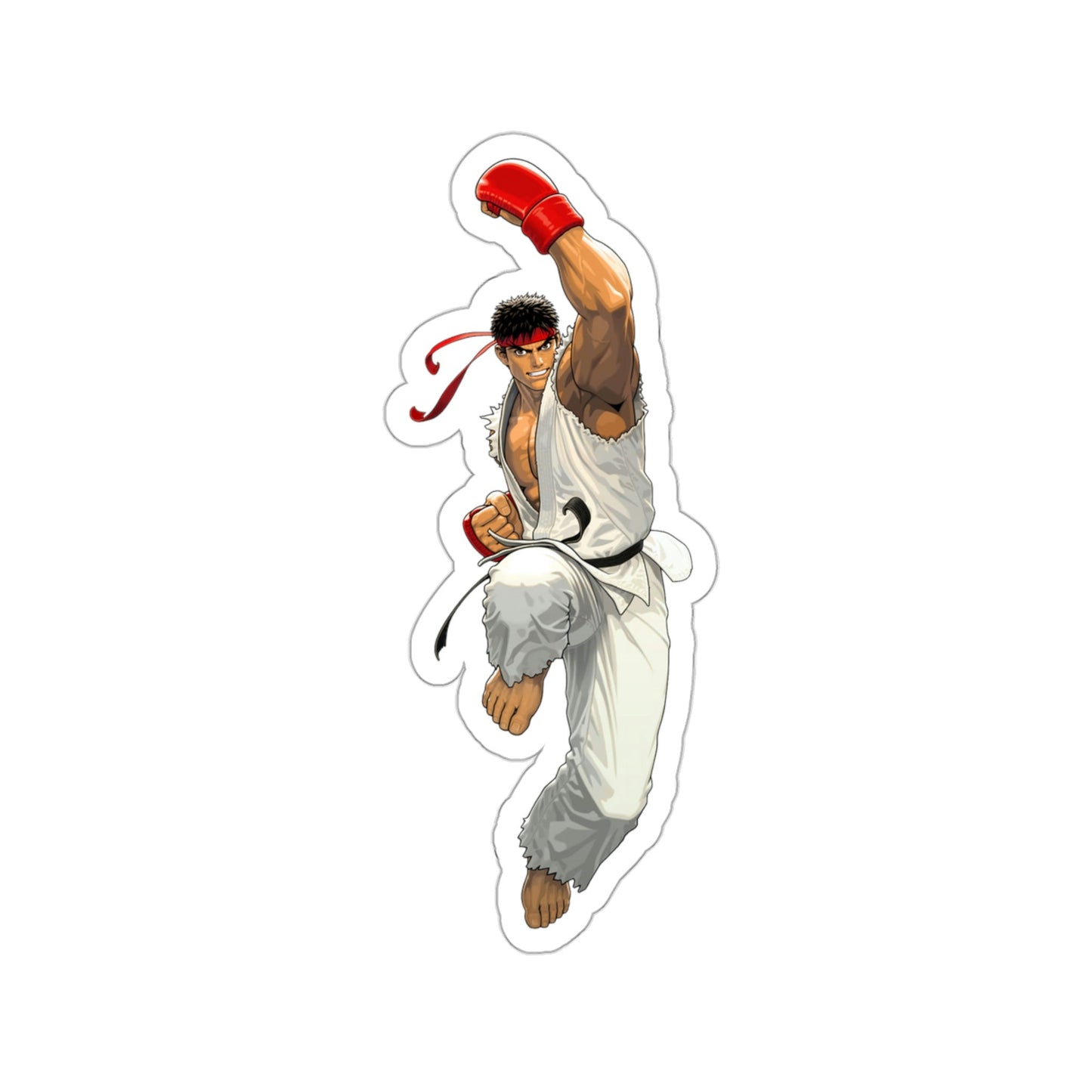 Shoryuken Ryu Street Fighter Waterproof Sticker - Weatherproof Vinyl Car Decal