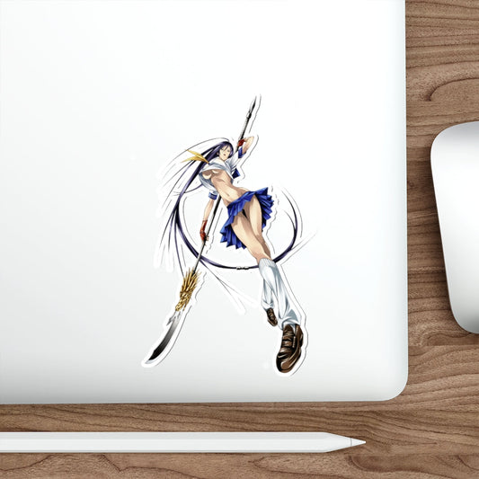 Ikkitousen Sexy Kanu Unchou Weapon Waterproof Sticker - Ecchi Vinyl Decal