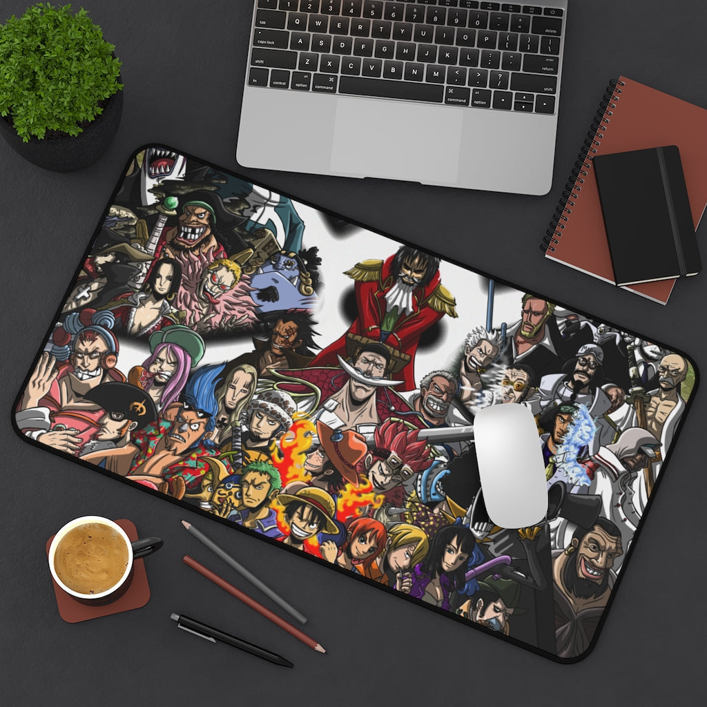 One Piece All Characters - One Piece Non-Slip Mouse Pad / Desk Mat - The Mouse Pads Ninja Home Decor