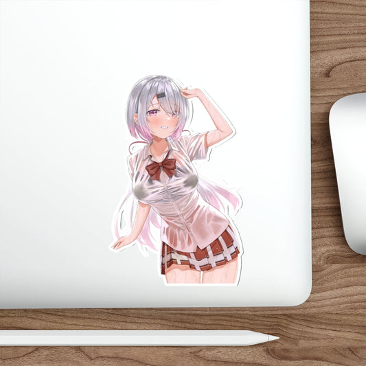 Nijisanji Sexy Vtuber Shiina Yuika Waterproof Sticker - Ecchi Vinyl Decal