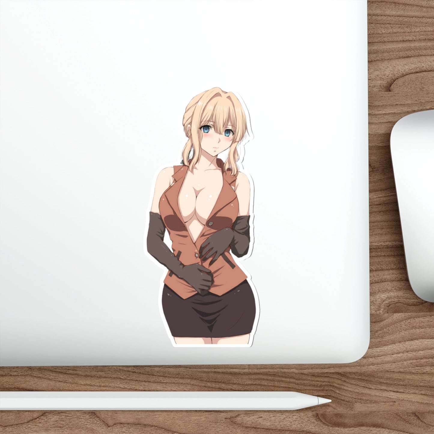 Violet Evergarden Sticker - Sexy Anime Waifu Vinyl Decal - Waterproof Car Decal - Laptop Sticker - Manga Decal