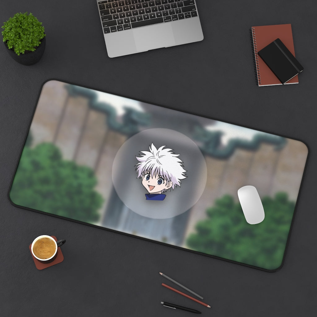 Hunter X Hunter anime Mouse Pad /Desk Mat - Killua Zoldyck - The Mouse Pads Ninja 31" × 15.5" Home Decor