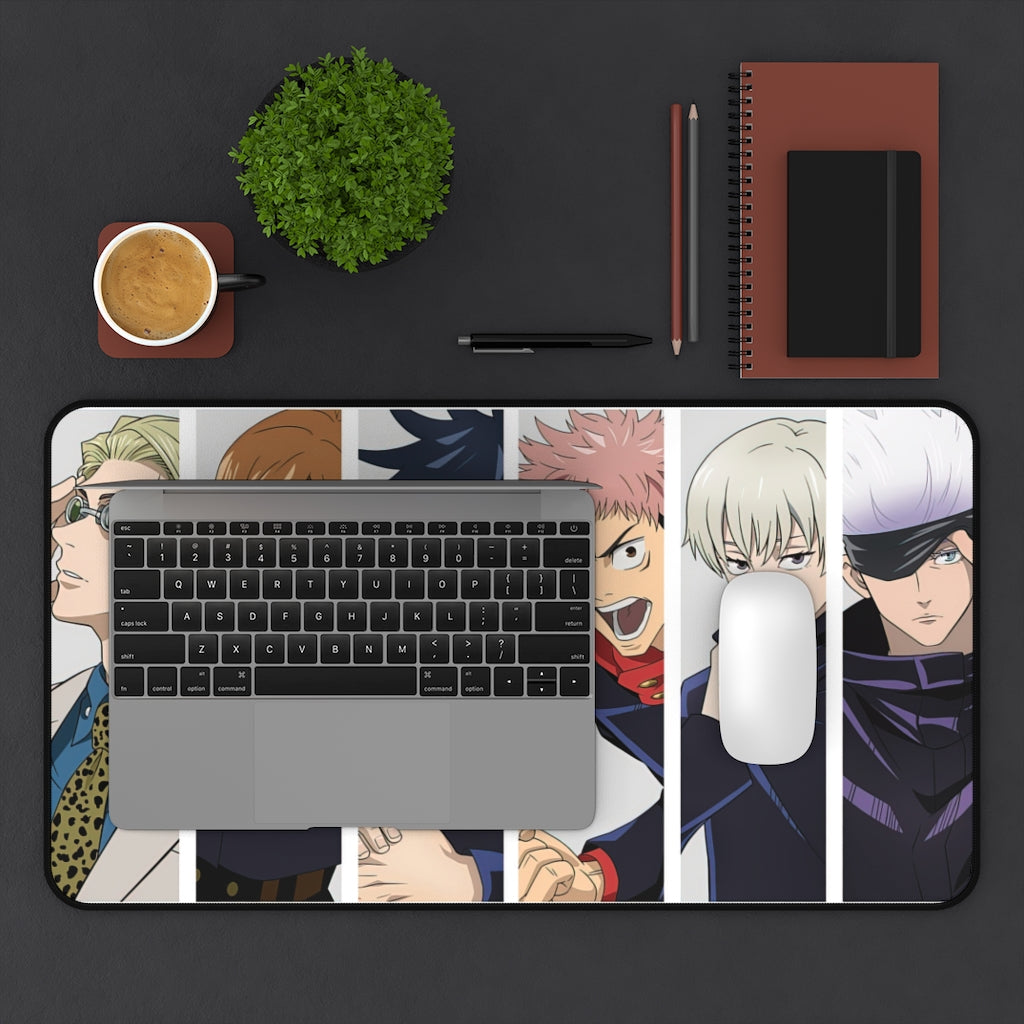 Jujutsu Kaisen Large Mouse pad / Desk mat - Legendary Characters - The Mouse Pads Ninja Home Decor