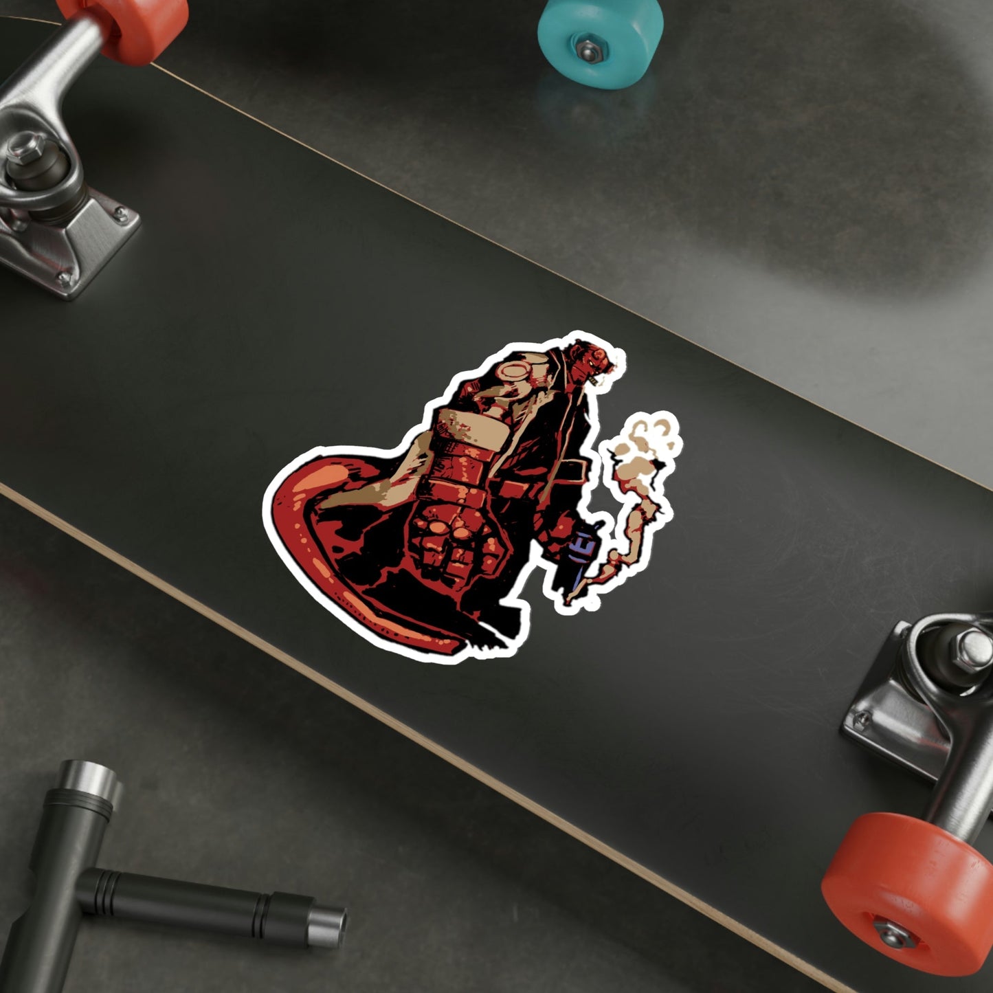 Hellboy Waterproof Sticker - Weatherproof Vinyl Car Decal