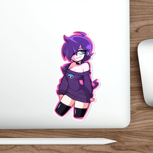 Cute Zone Tan Zone Archive Waterproof Sticker - Ecchi Vinyl Decal