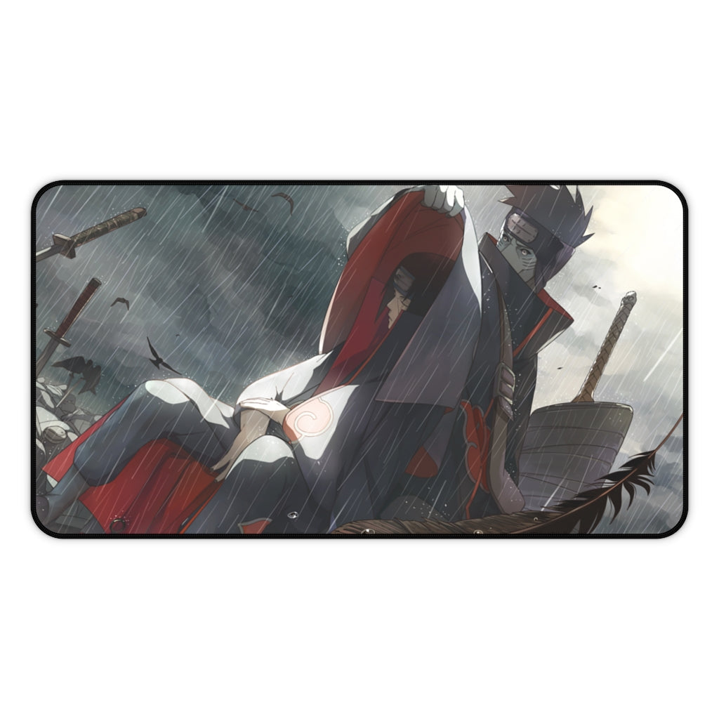 Naruto Anime Mouse Pad / Desk Mat - Itachi & kisame - The Mouse Pads Ninja 12" × 22" Home Decor