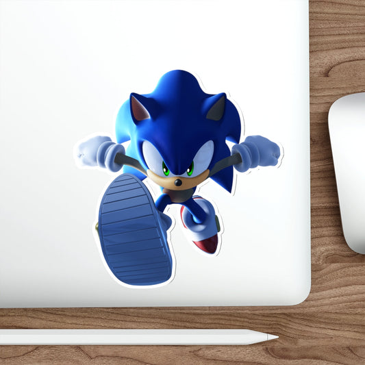 Running Sonic the Hedgehog Waterproof Sticker - Weatherproof Vinyl Car Decal