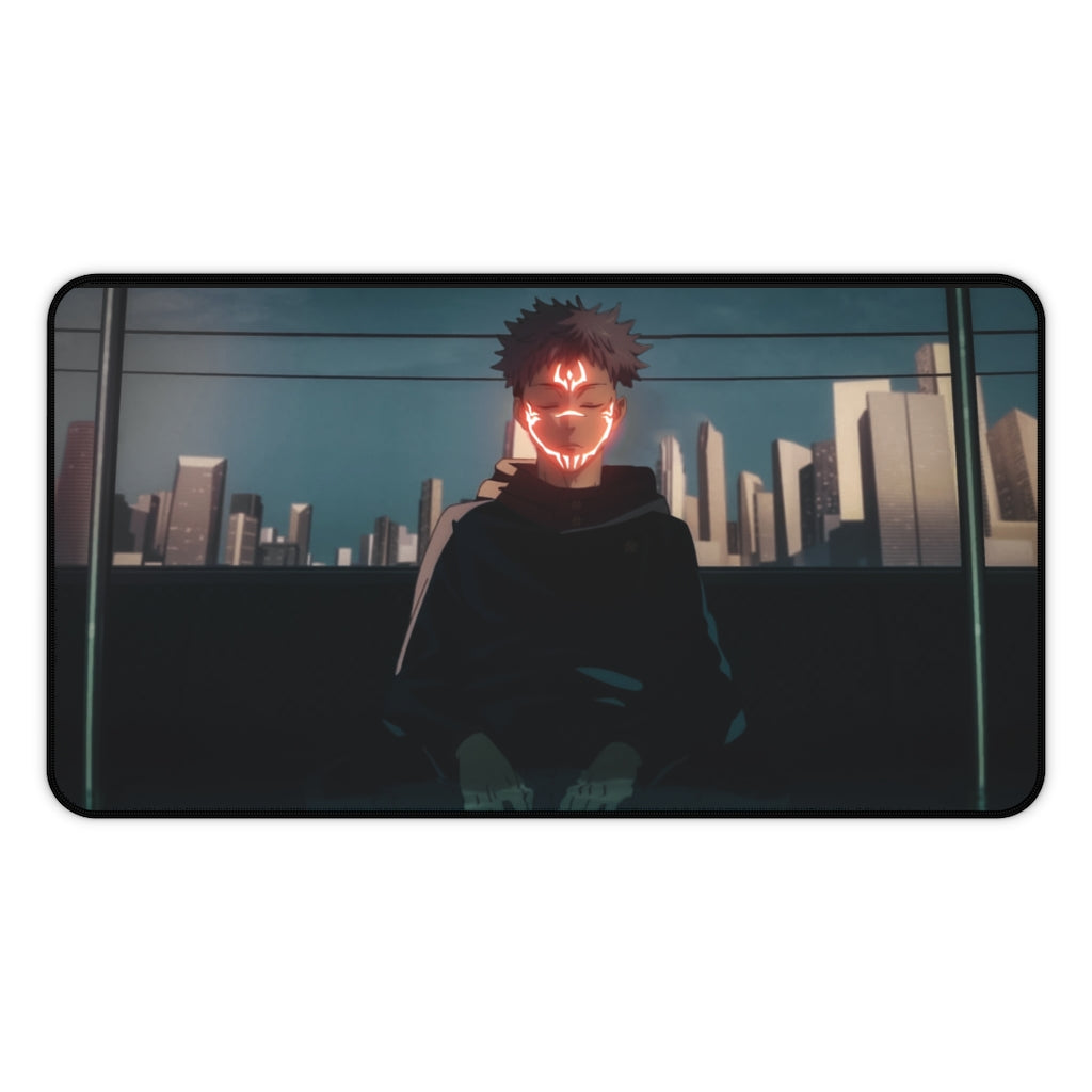 Jujutsu Kaisen Large Mouse pad / Desk mat - Itadori Yuji - The Mouse Pads Ninja 12" × 22" Home Decor