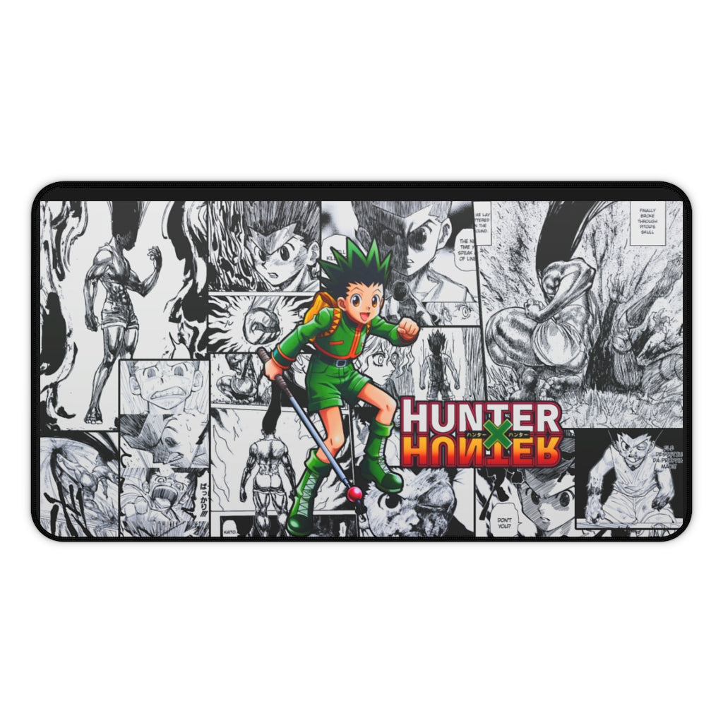 Hunter X Hunter anime Mouse Pad /Desk Mat - Gon freecs ( plus manga covers) - The Mouse Pads Ninja 12" × 22" Home Decor