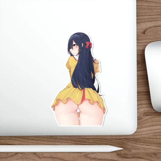 Agent Aika Sexy Butt Waterproof Sticker - Ecchi Vinyl Decal