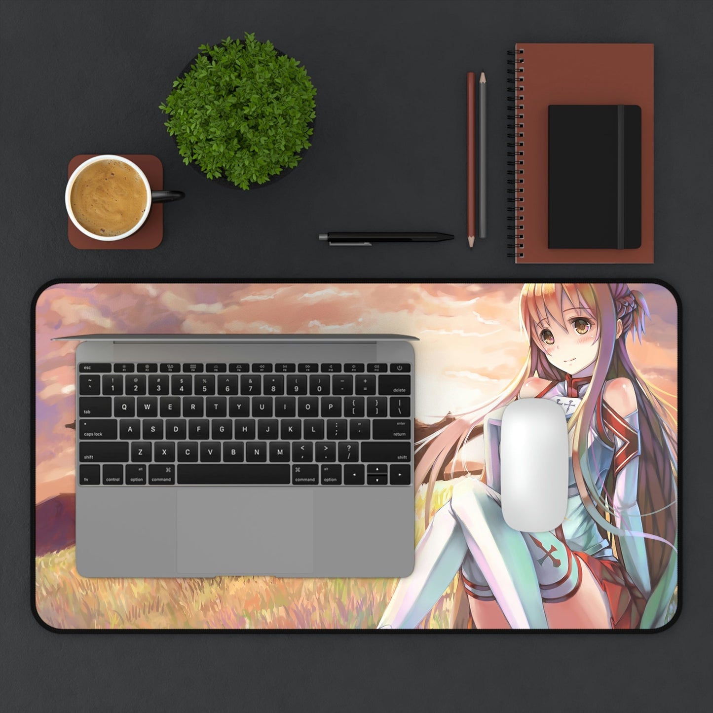 Sword Art Online Anime Mousepad - Asuna Large Desk Mat - Mouse Pad