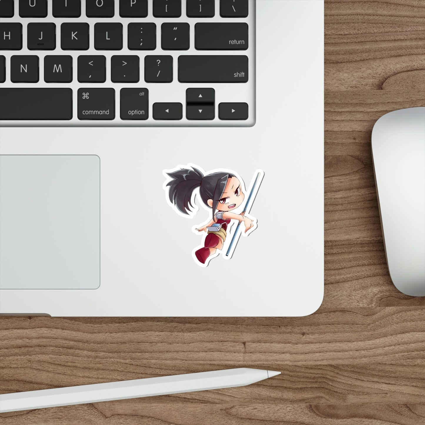 Chibi Momo My Hero Academia MHA Waterproof Sticker - Weatherproof Vinyl Car Decal