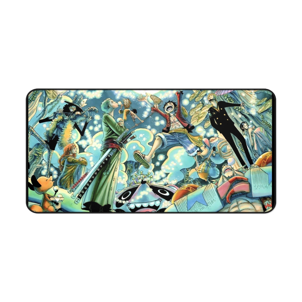 Straw hat Luffy & the Crew - One Piece Non-Slip Mouse Pad / Desk Mat - The Mouse Pads Ninja Home Decor