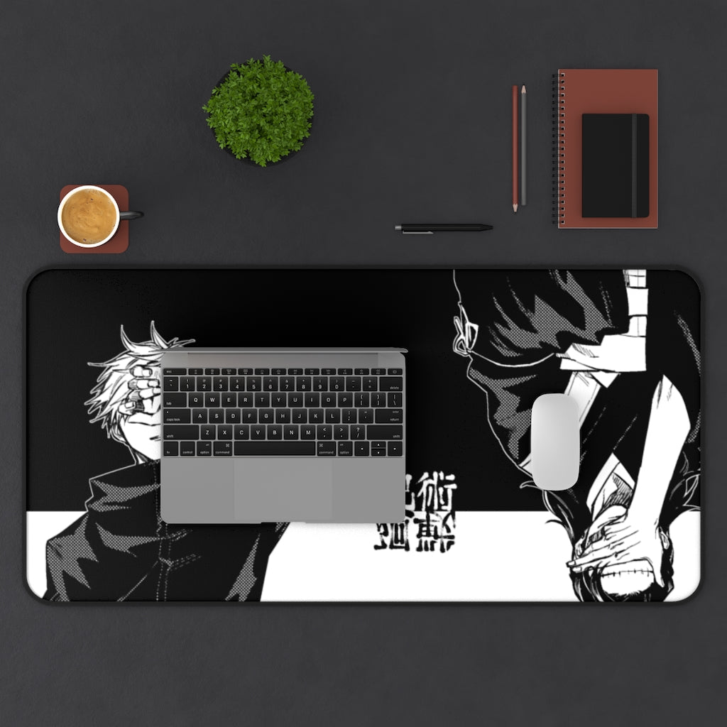 Jujutsu Kaisen Large Mouse pad / Desk mat - Gojo Satoru & Suguru Geto - The Mouse Pads Ninja Home Decor